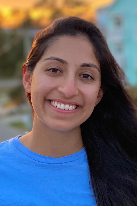 Opal Patel smiling