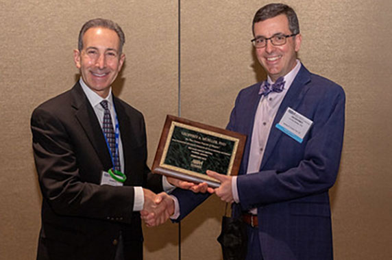 Darryl Zeldin, M.D., and Geoffrey Mueller, Ph.D.